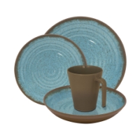 eurotrail Ocean Servies 16 delig brown/blu ETKW2046