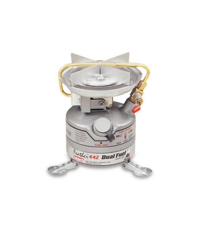 Coleman Coleman Unleaded Feather Stove brander 442700E Coleman kooktoestellen 442700E ecru bij Leerentveldvrijetijd.nl