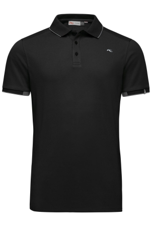Kjus Kjus Men Stan Polo S/S (front logo) black