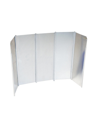 Bo-Camp Bo-Camp Windscherm Alu 5-delig 25x48cm