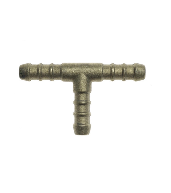 Gimeg Gimeg T-Stuk koper voor gasslang 5704801 Gimeg gas/benzine 5704801 ecru bij Leerentveldvrijetijd.nl