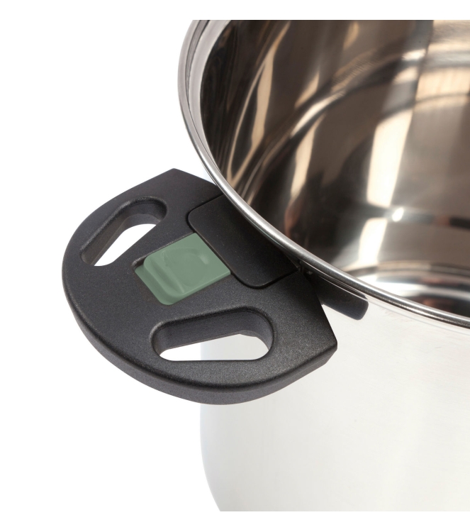 Bo-Camp Bo-Camp Pannenset Elegance Compact 3 RVS 2100931 Bo-Camp koken 2100931 ecru bij Leerentveldvrijetijd.nl