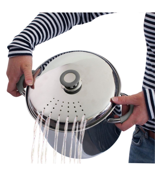 Eurotrail Eurotrail RVS Pannenset Roma, 3delig ETKW5211 Eurotrail koken ETKW5211 ecru bij Leerentveldvrijetijd.nl