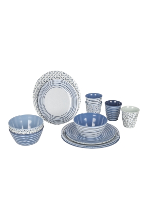 Bo-Camp Bo-Camp Servies Mix&Match 16 dlg melamin  Bo-Camp Bo-Camp Servies Mix&Match 16 dlg melamin