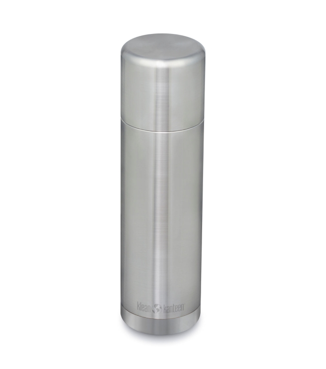 Klean Kanteen Klean Kanteen Isolatiefles TKPro 1000ml/33oz brushed stainless 1009465 brushed stainless Klean Kanteen koken 1009465 lichtblauw bij Leerentveldvrijetijd.nl