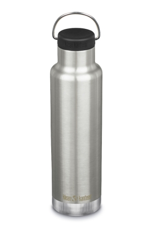 Klean Kanteen Klean Kanteen Isolatiefles Classic met ringdop, 592ml/20oz brushed stainless