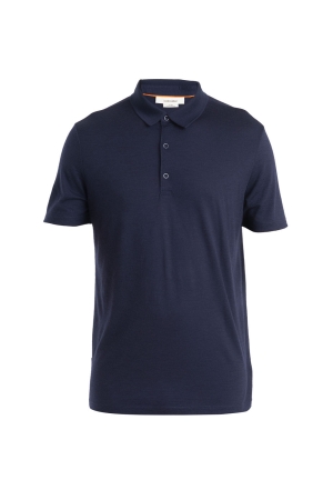 Icebreaker Icebreaker M Mer 150 Tech Lite III SS Polo 4011_Midnight Navy Icebreaker Icebreaker M Mer 150 Tech Lite III SS Polo 4011_Midnight Navy