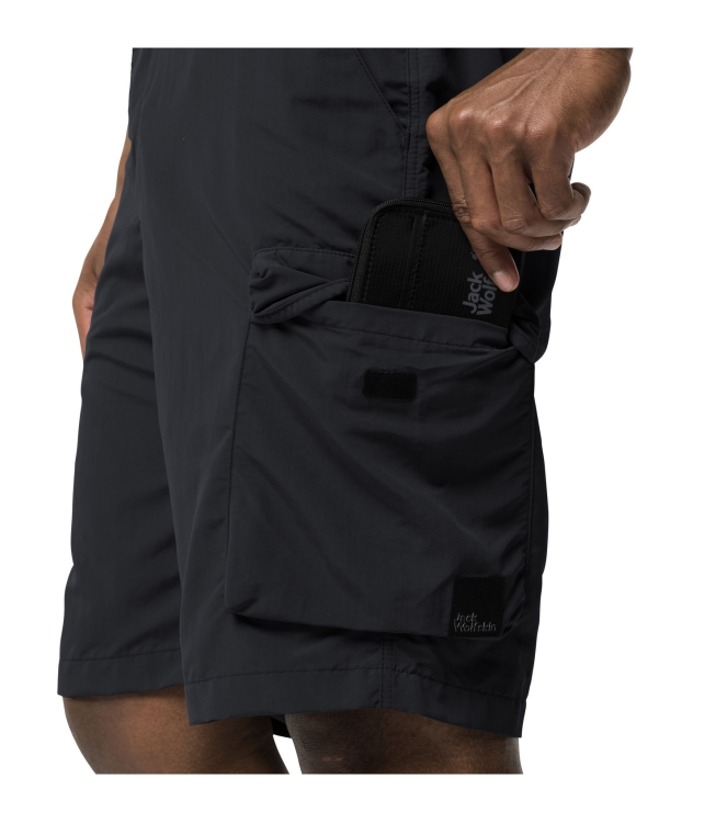 Jack Wolfskin Jack Wolfskin Kalahari Cargo M phantom 1508381_6350 phantom Jack Wolfskin broeken 1508381_6350 licht grijs bij Leerentveldvrijetijd.nl