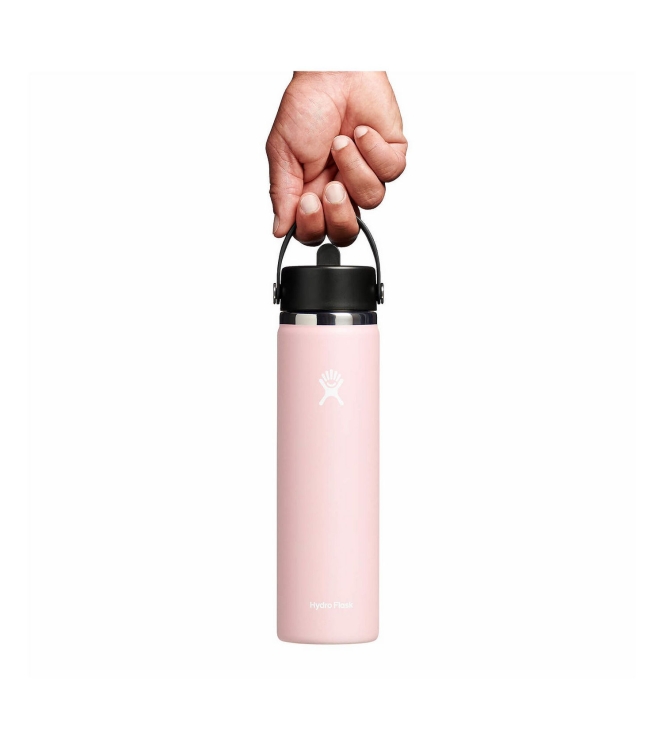 hydro flask hydro flask 24 OZ Wide Flex Straw Cap trillium W24BFS678 Trillium hydro flask koken W24BFS678 ivoor bij Leerentveldvrijetijd.nl