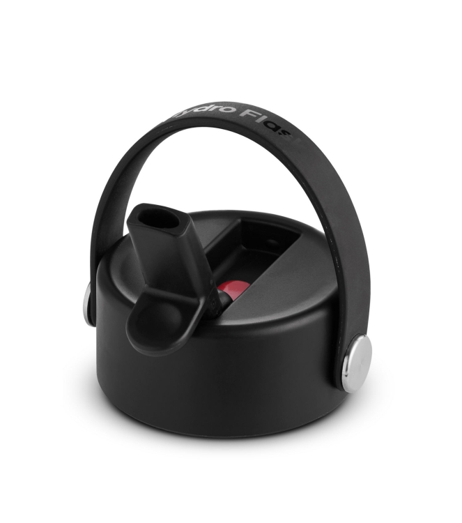 hydro flask hydro flask Wide Felx Straw Cap black WFS001 Black hydro flask koken WFS001 licht grijs bij Leerentveldvrijetijd.nl