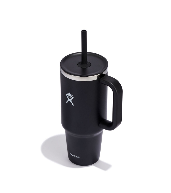 hydro flask hydro flask 40 OZ All Around Travel Tumbler black TT40PS001 Black hydro flask koken TT40PS001 licht grijs bij Leerentveldvrijetijd.nl