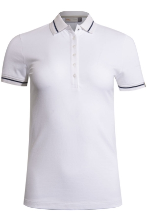 Kjus Kjus Women Sanna Polo S/S White Kjus Kjus Women Sanna Polo S/S White