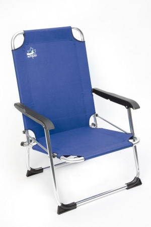 Bo-Camp Bo-Camp Stoel Copa Rio laag aluminium BLAUW