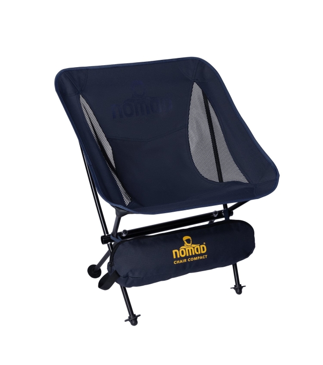 Nomad Nomad Sarek Premium Comp. Campingstoel dark navy XFCHCPR7JX00737 Dark navy Nomad meubilair XFCHCPR7JX00737 antraciet bij Leerentveldvrijetijd.nl