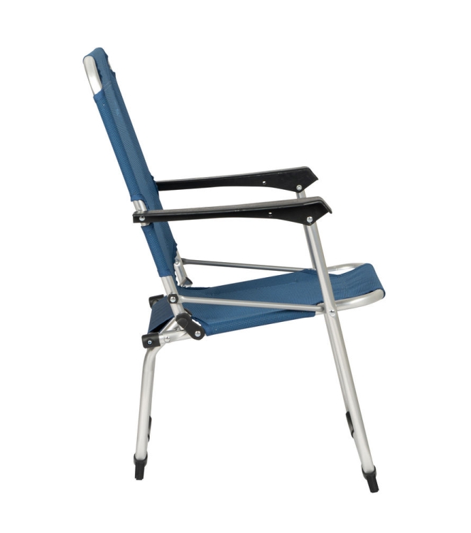 Bo-Camp Bo-Camp Stoel Copa Rio Kids Alu Blauw 1211931 Bo-Camp meubilair 1211931 ecru bij Leerentveldvrijetijd.nl