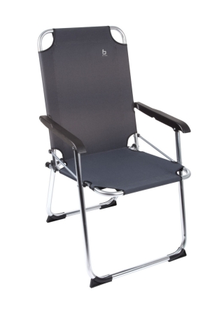 Bo-Camp Bo-Camp Stoel Copa Rio hoog aluminium Graphite