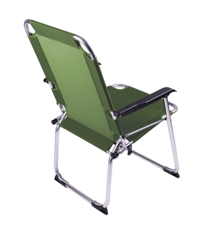 Bo-Camp Bo-Camp Stoel Copa Rio hoog aluminium classic forest 1211936 Classic forest Bo-Camp meubilair 1211936 blauw bij Leerentveldvrijetijd.nl