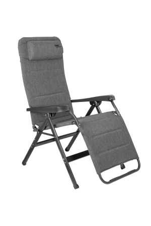 Crespo Crespo Relaxstoel AP-234/76 tex Supreme grijs Crespo Crespo Relaxstoel AP-234/76 tex Supreme grijs