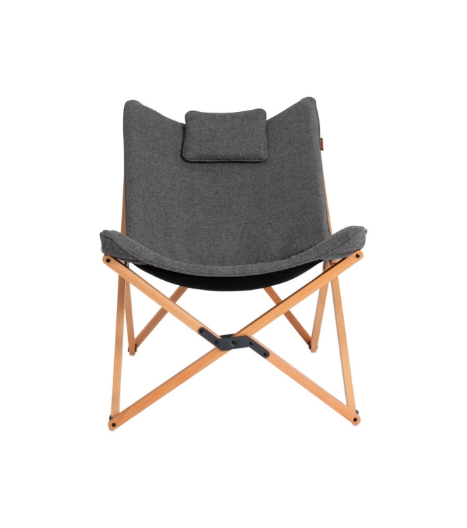 Bo-Camp Bo-Camp Relaxstoel Wembley M grijs 1200375 Bo-Camp meubilair 1200375 ecru bij Leerentveldvrijetijd.nl