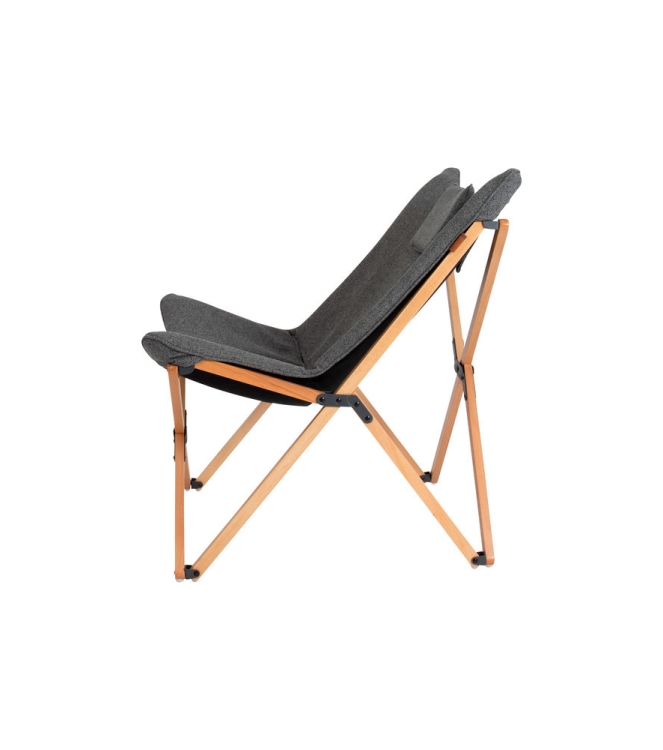 Bo-Camp Bo-Camp Relaxstoel Wembley M grijs 1200375 Bo-Camp meubilair 1200375 ecru bij Leerentveldvrijetijd.nl