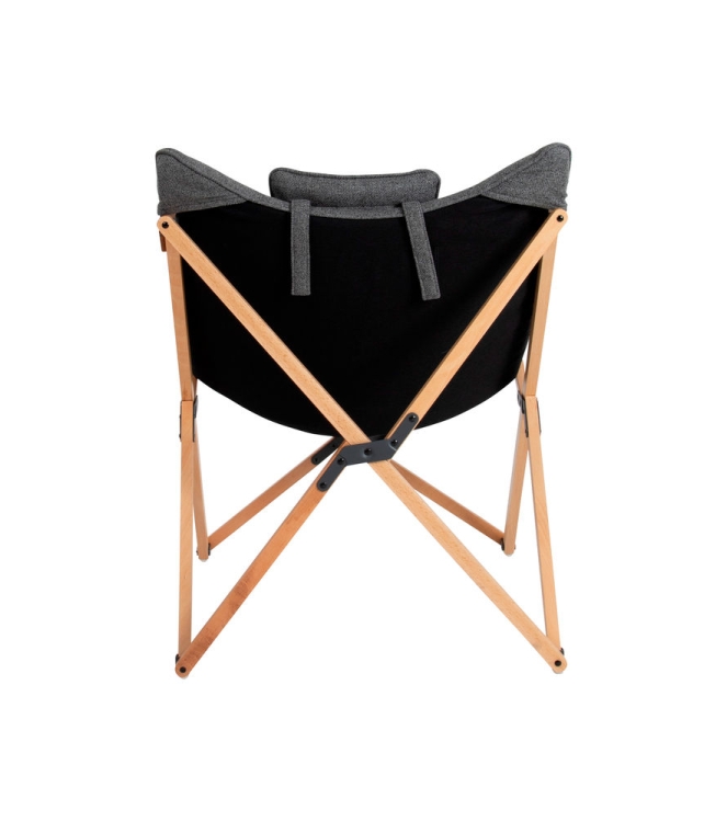 Bo-Camp Bo-Camp Relaxstoel Wembley M grijs 1200375 Bo-Camp meubilair 1200375 ecru bij Leerentveldvrijetijd.nl