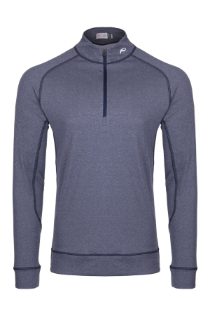 Kjus Kjus Men Keano Half-Zip Atlanta Blue Mel
