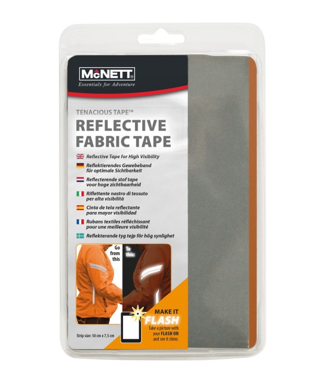 McNett McNett Tenacious Reflective Tape  5713057  McNett tenten 5713057 ecru bij Leerentveldvrijetijd.nl