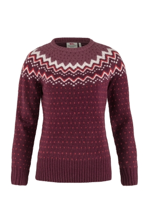 Fjällräven Fjällräven Ovik Knit Sweater W Dark Garnet
