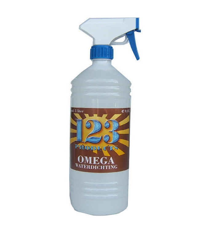 123 123 Omega DRY 1 liter waterdichting  55000064  123 tenten 55000064 ecru bij Leerentveldvrijetijd.nl