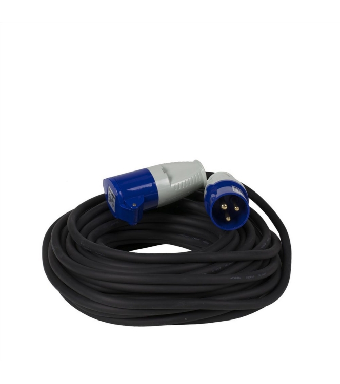 Gimeg Gimeg 20M kabel CEE verlengkabel  4631920  Gimeg electra 4631920 ecru bij Leerentveldvrijetijd.nl