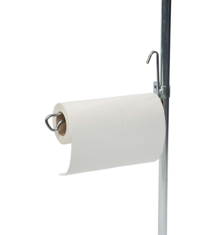 Bo-Camp Bo-Camp Keukenrolhouder metaal 4115090 Bo-Camp caravan 4115090 ecru bij Leerentveldvrijetijd.nl