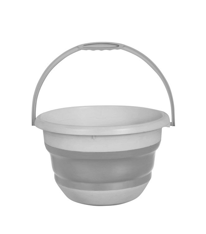 Brunner Brunner Vinis Opvouwb.Emmer 14L (3Kl) 1176330 Brunner caravan 1176330 ecru bij Leerentveldvrijetijd.nl