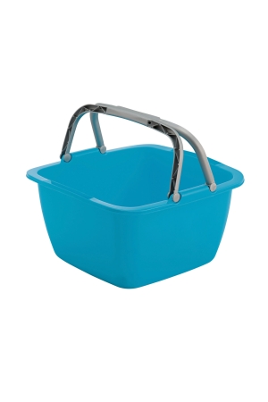 Bo-Camp Bo-Camp Wasbak Camping vierkant 18,5ltr bla 