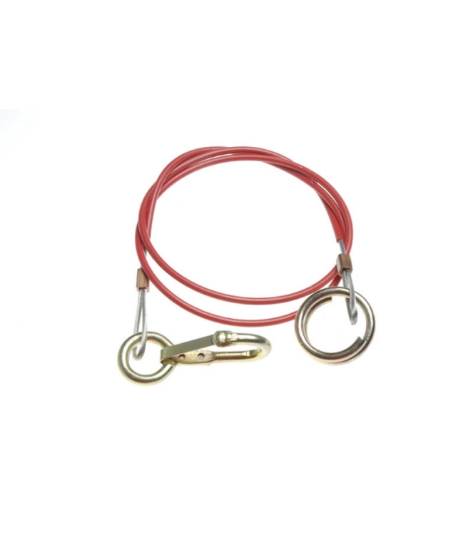 Gimeg Gimeg Breekkabel met ring 100 cm 7214100 Gimeg caravan 7214100 ecru bij Leerentveldvrijetijd.nl