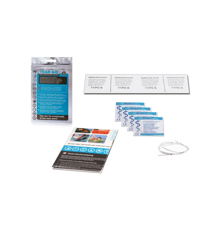 Tear-Aid Tear-Aid B Reparatie voor Vinyl en PVC  5714001  Tear-Aid camping 5714001 ecru bij Leerentveldvrijetijd.nl