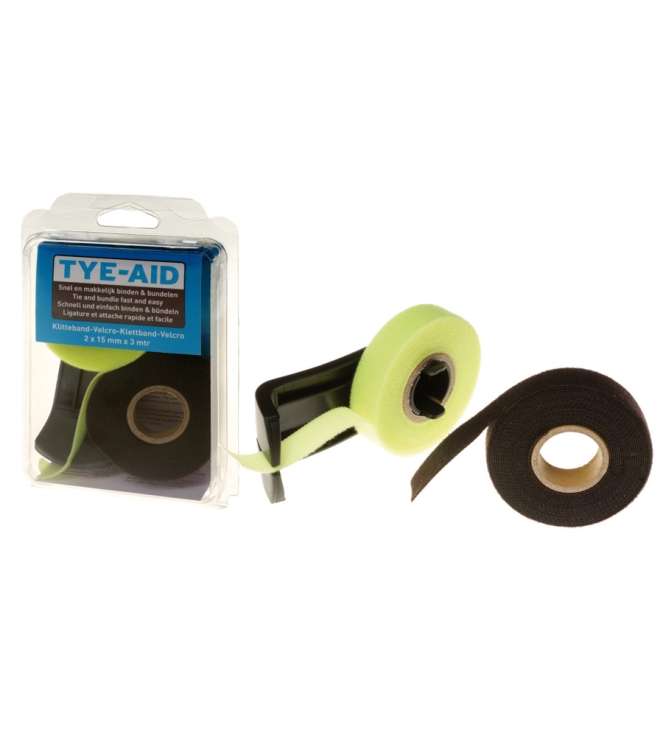 Tear-Aid Tear-Aid Tye-Aid Klittenband  5714010  Tear-Aid camping 5714010 ecru bij Leerentveldvrijetijd.nl