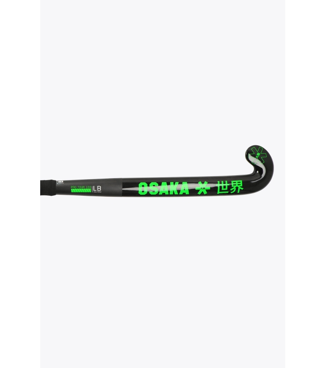 Osaka Osaka Pro Tour 100 2.0 Low Bow iconic black STK00085 Iconic Black Osaka hockeysticks STK00085 ecru bij Leerentveldvrijetijd.nl