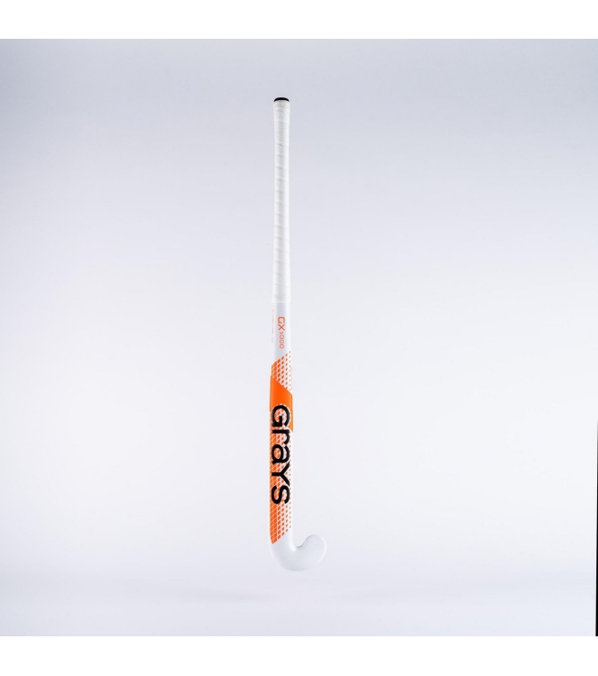 Grays Grays GX1000 Ultrabow MC hockeystick white/orange 23174 White/Orange Grays hockeysticks 23174 roze bij Leerentveldvrijetijd.nl