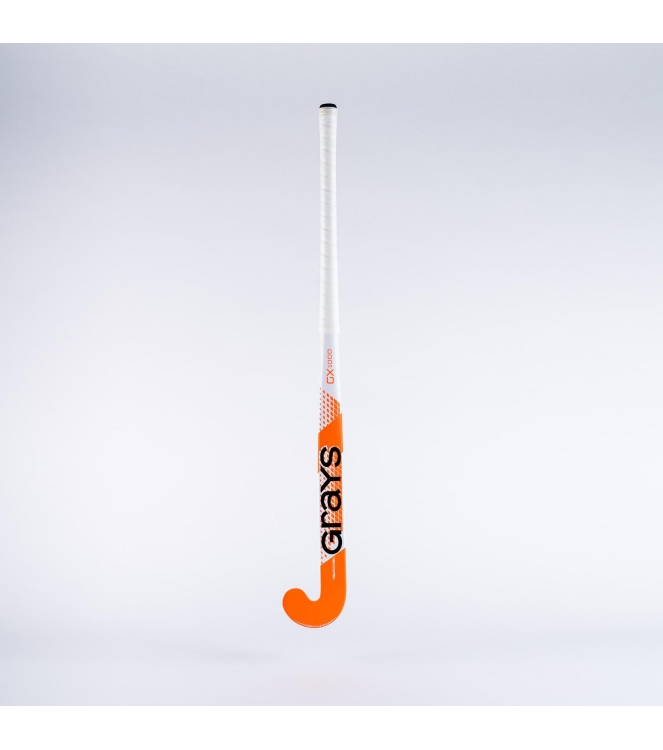 Grays Grays GX1000 Ultrabow MC hockeystick white/orange 23174 White/Orange Grays hockeysticks 23174 roze bij Leerentveldvrijetijd.nl
