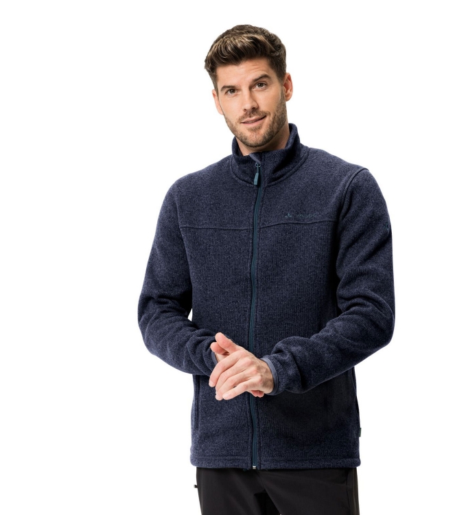 Vaude Vaude Men\'s Rienza Jacket III dark sea 42934 179 dark sea Vaude fleeces en truien 42934 179 antraciet bij Leerentveldvrijetijd.nl