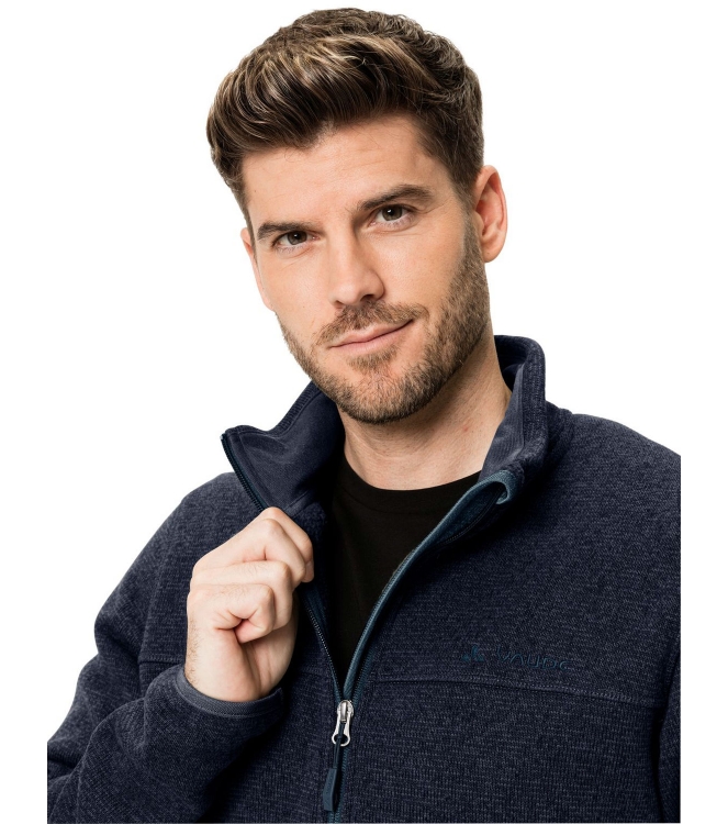 Vaude Vaude Men\'s Rienza Jacket III dark sea 42934 179 dark sea Vaude fleeces en truien 42934 179 antraciet bij Leerentveldvrijetijd.nl
