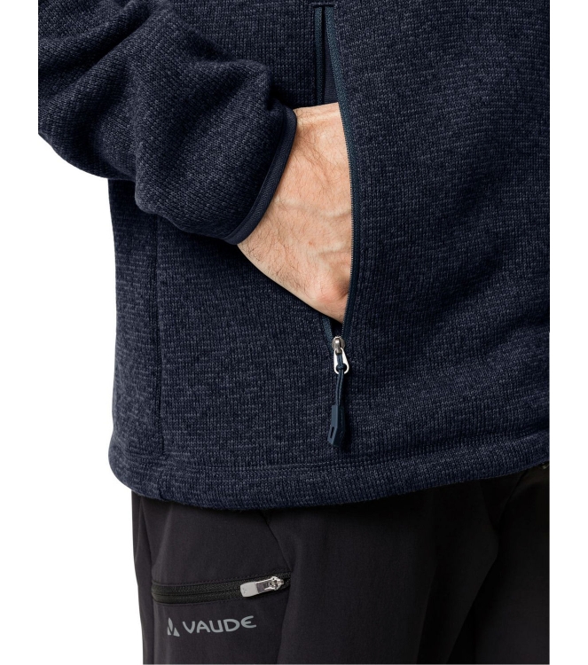 Vaude Vaude Men\'s Rienza Jacket III dark sea 42934 179 dark sea Vaude fleeces en truien 42934 179 antraciet bij Leerentveldvrijetijd.nl