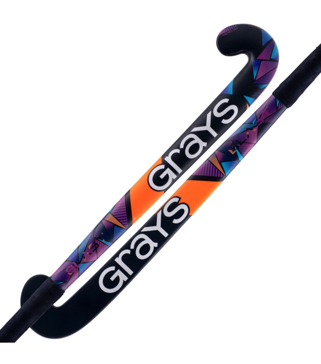 Grays Grays Blast UB MC hockeystick junior black 23143 Black Grays hockeysticks 23143 licht grijs bij Leerentveldvrijetijd.nl