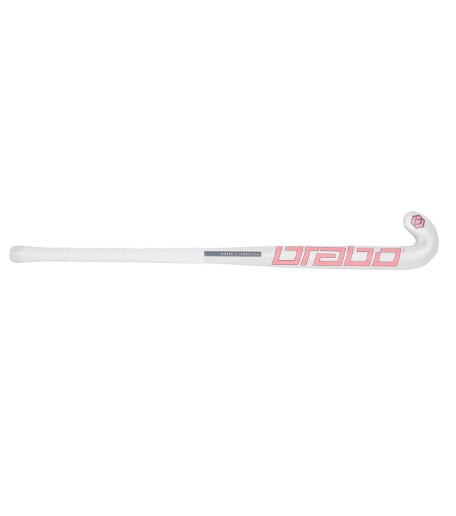 Brabo Brabo O\'GEEZ Original Pearl White/Pink 31525310050 Brabo hockeysticks 31525310050 ecru bij Leerentveldvrijetijd.nl