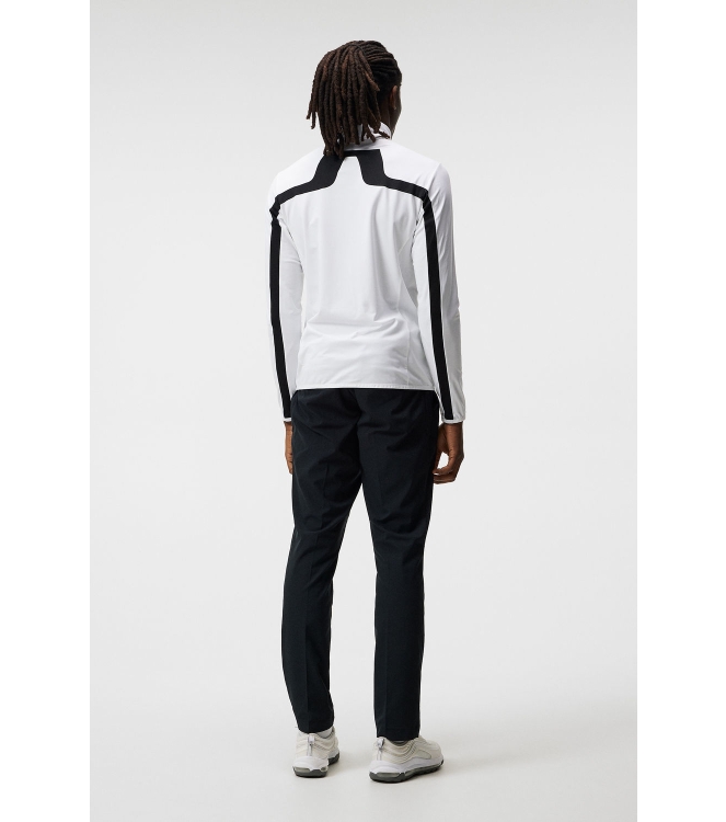 j. lindeberg j. lindeberg Jarvis Mid Layer white GMJS03873 White j. lindeberg fleeces en truien GMJS03873 roze bij Leerentveldvrijetijd.nl