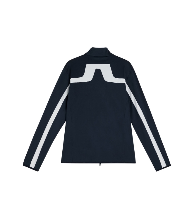 j. lindeberg j. lindeberg Jarvis Mid Layer jl navy GMJS03873 JL Navy j. lindeberg fleeces en truien GMJS03873 antraciet bij Leerentveldvrijetijd.nl
