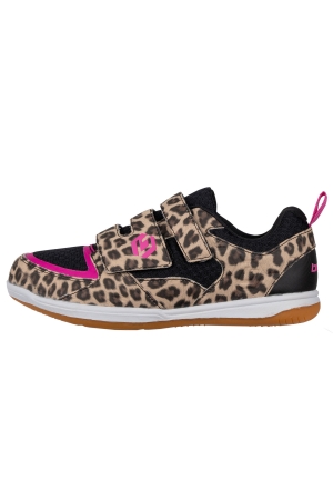 Brabo Brabo BF1022B  Indoor Shoe Velcro Leopard 