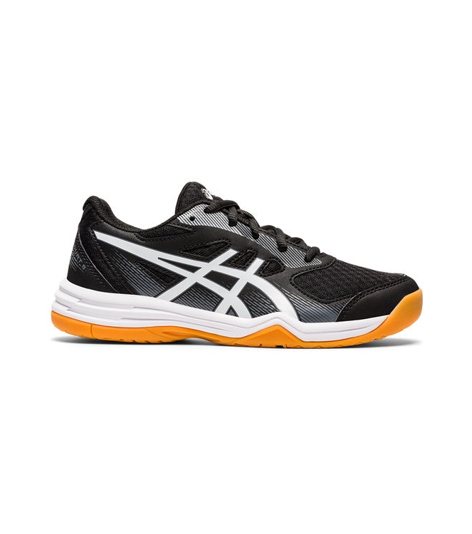 Asics Asics Upcourt 5 GS indoorschoenen black/white 1074A039 001 black/white Asics hockeyschoenen 1074A039 001 licht grijs bij Leerentveldvrijetijd.nl