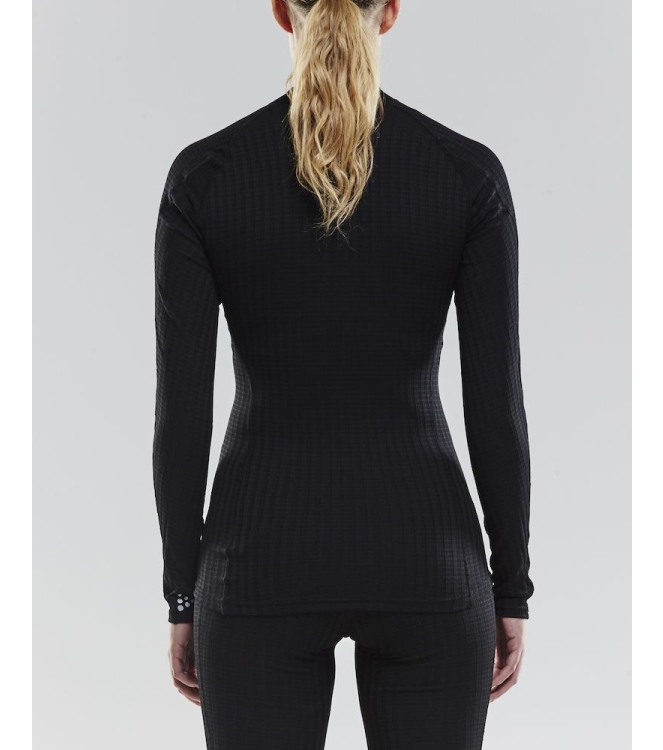 Craft Craft Progress Baselayer Women LS CN black 1906254-9999 Black Craft hockeykleding 1906254-9999 licht grijs bij Leerentveldvrijetijd.nl