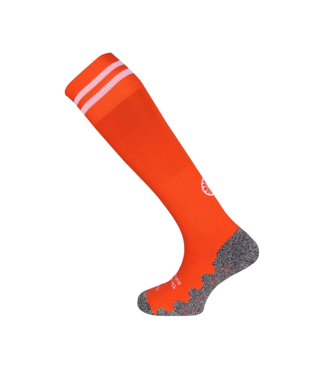 The Indian Maharadja The Indian Maharadja Kneehigh training sock IM orange T910 orange The Indian Maharadja hockeykleding T910 beige bij Leerentveldvrijetijd.nl